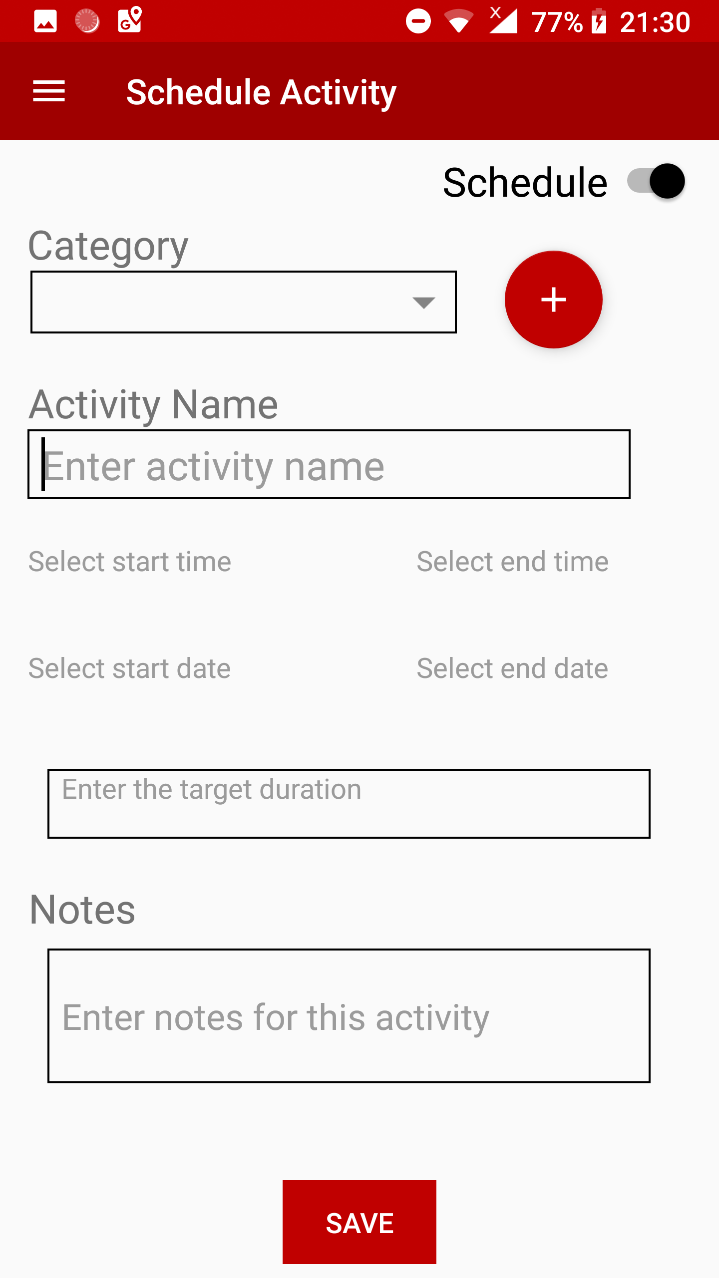 Log Scheduling